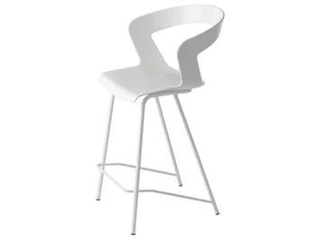 IBIS 302B - Technopolymer stool with back by Et al. - view 2